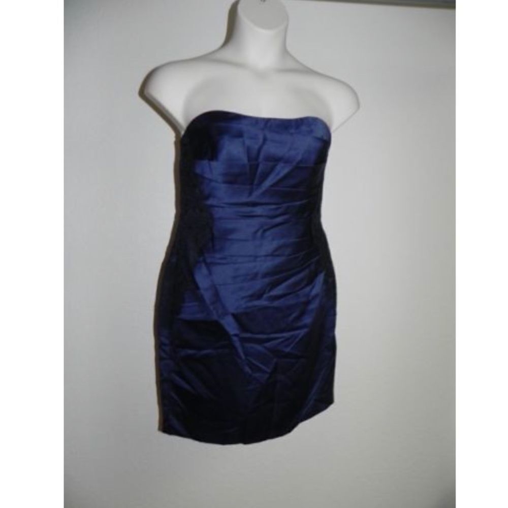 Davids Bridal Dress Plus Size 24 Marine NWT